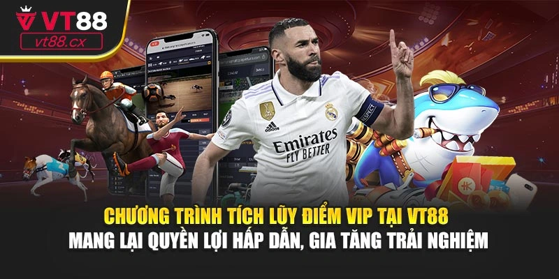 Chương trình tích lũy điểm VIP tại VT88 mang lại quyền lợi hấp dẫn, gia tăng trải nghiệm