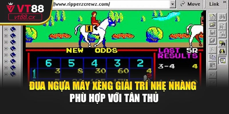 Đua Ngựa Máy Xèng Giải Trí Nhẹ Nhàng Phù Hợp Với Tân Thủ