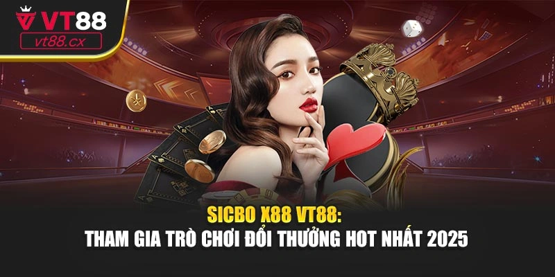 Sicbo X88 VT88: Tham Gia Trò Chơi Đổi Thưởng Hot Nhất 2025